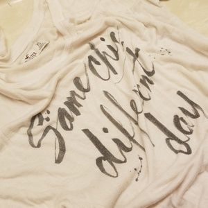 Hollister "Same Chic Different Day" Shirt